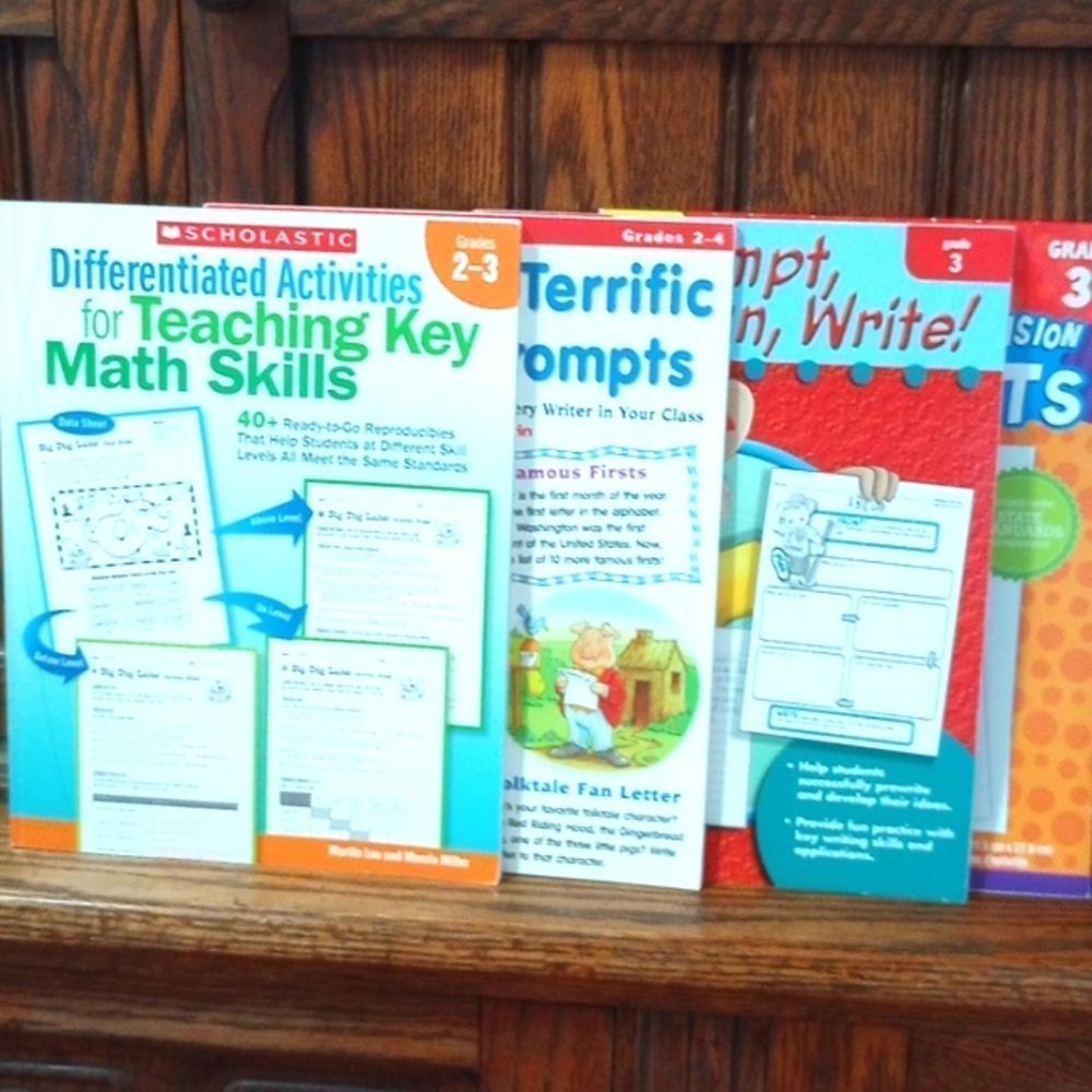 4 WORKBOOKS GR 2-4